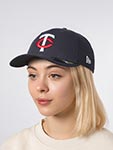 Бейсболка NEW ERA арт. 60646804 Minnesota Twins MLB (темно-синий)